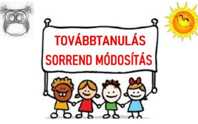 TOVÁBBTANULÁS – SORREND MÓDOSÍTÁS – VÁLTOZÁS