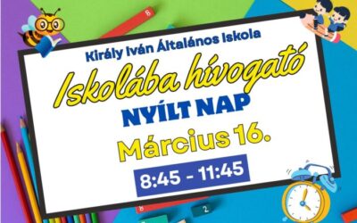 Iskolába hívogató: Nyílt nap