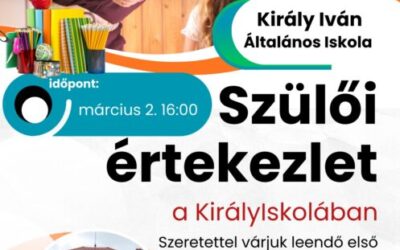 Iskolába hívogató: Szülői értekezlet