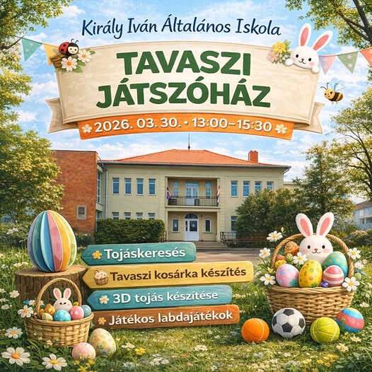 Tavaszi játszóház 2026.03.30.