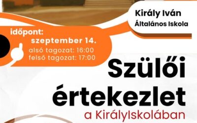 Szülői értekezlet